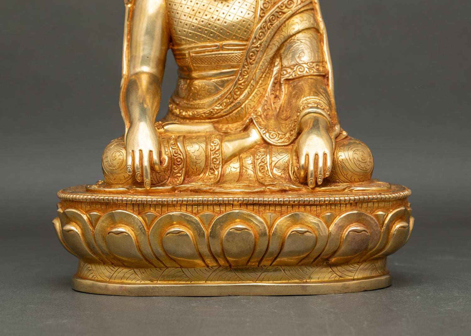 Longchenpa Statue – Traditional Nepalese Meditation Figure