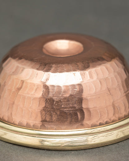 Copper Water Offering Bowl | Handcrafted Set for Sacred Rituals