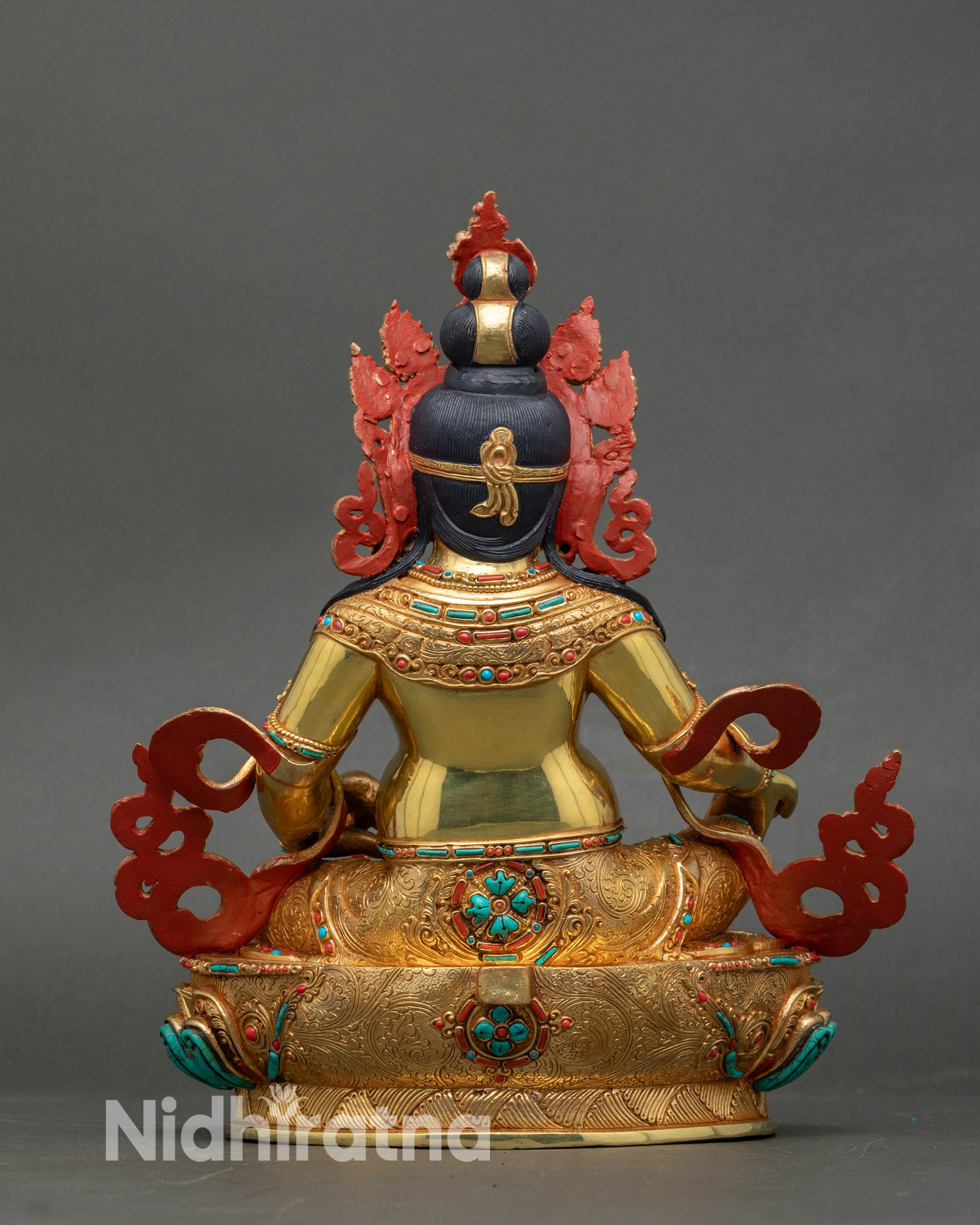 Handcrafted Dzambhala Statue for Prosperity and Abundance