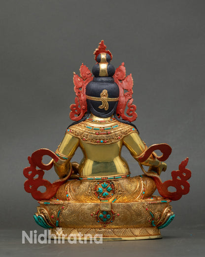 Handcrafted Dzambhala Statue for Prosperity and Abundance