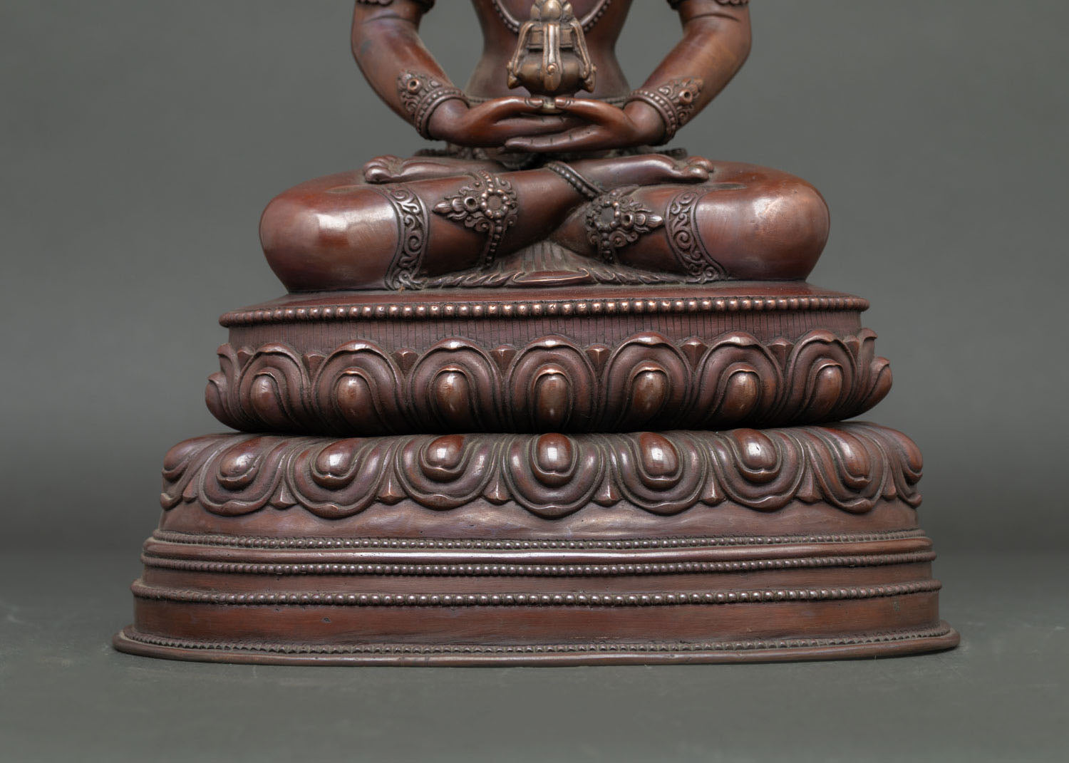 Premium Oxidized Amitayus Statue | Nepali Art & Craft