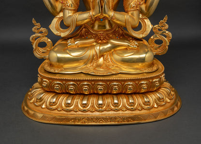 Embrace Compassion with Chenrezig Statue | Exclusive Buddhist Artwork