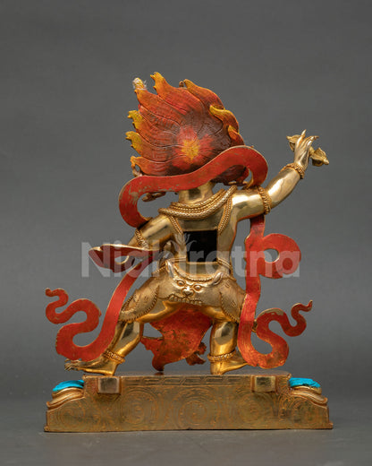 Vajrapani Statue | Wrathful Guardian of the Dharma
