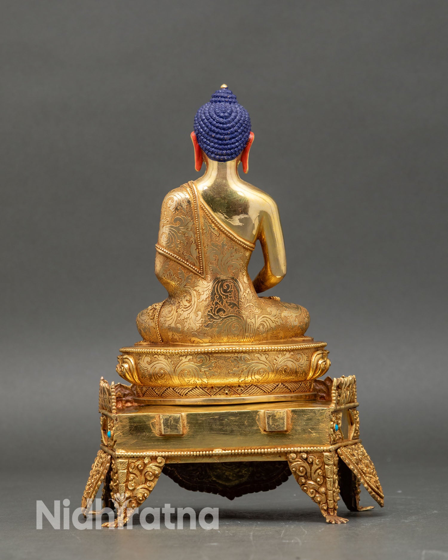 Amitabha Buddha Statue | Traditional Himalayan Art for Altar Decor