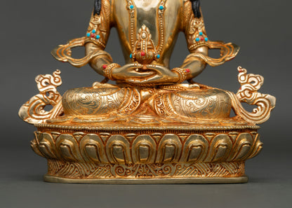 Amitayus Statue | Traditional Nepalese Buddhist Sculpture