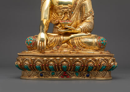 Shakyamuni Buddha Statue for Spiritual Practice | Buddhist Artwork