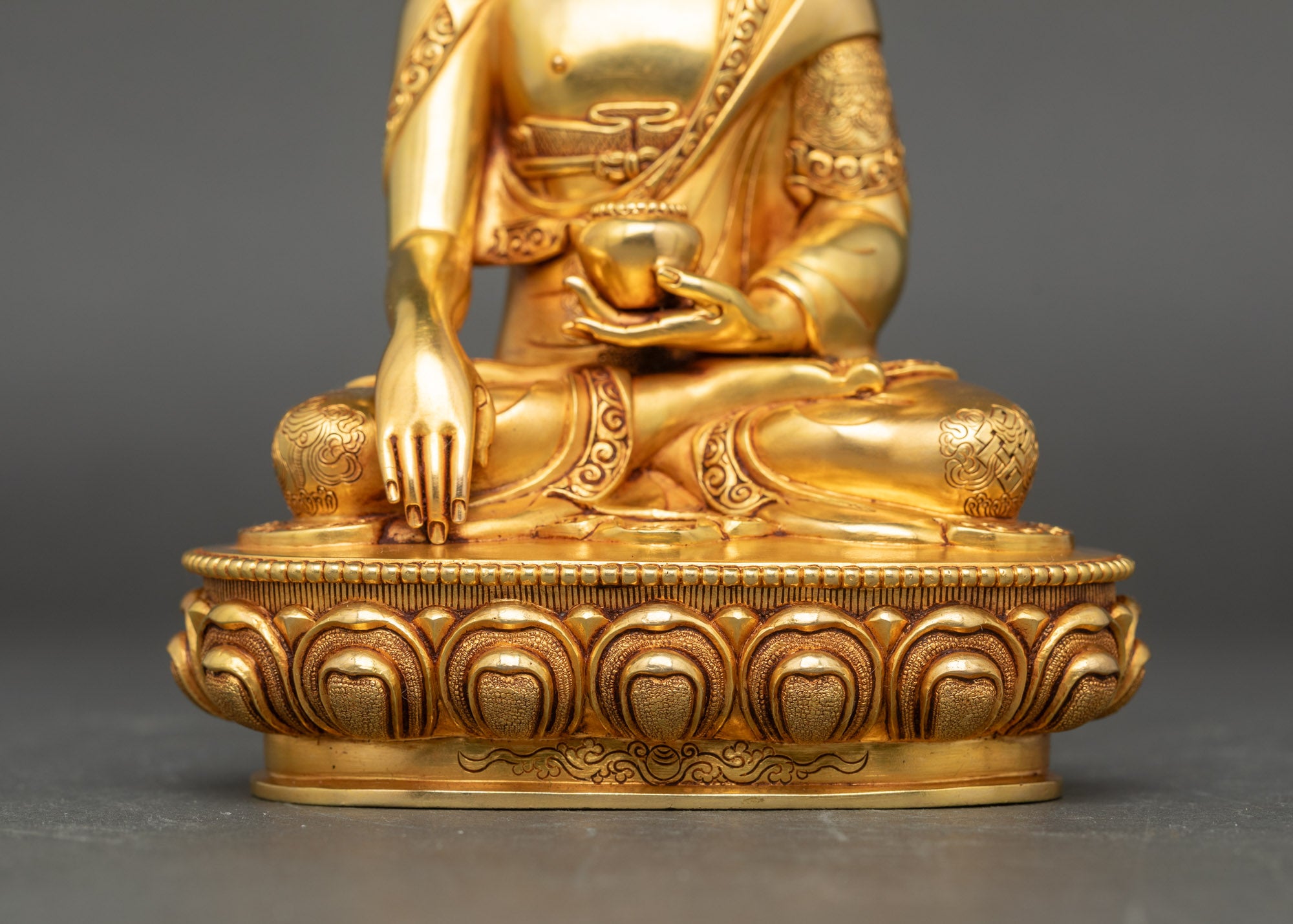 Buddha Shakyamuni Statue | Traditional Lost-Wax Cast Copper Art