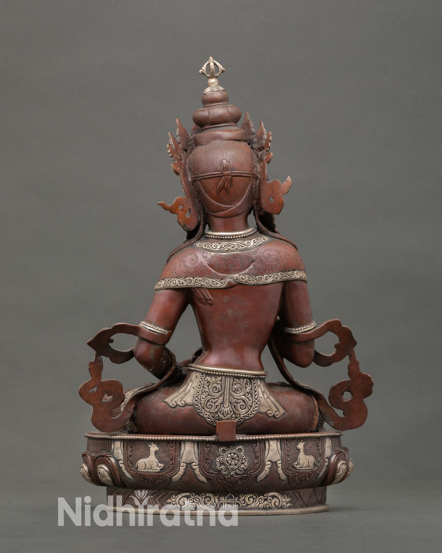 Vajrasattva Statue | Nepalese Spiritual Sculpture for Home Altar