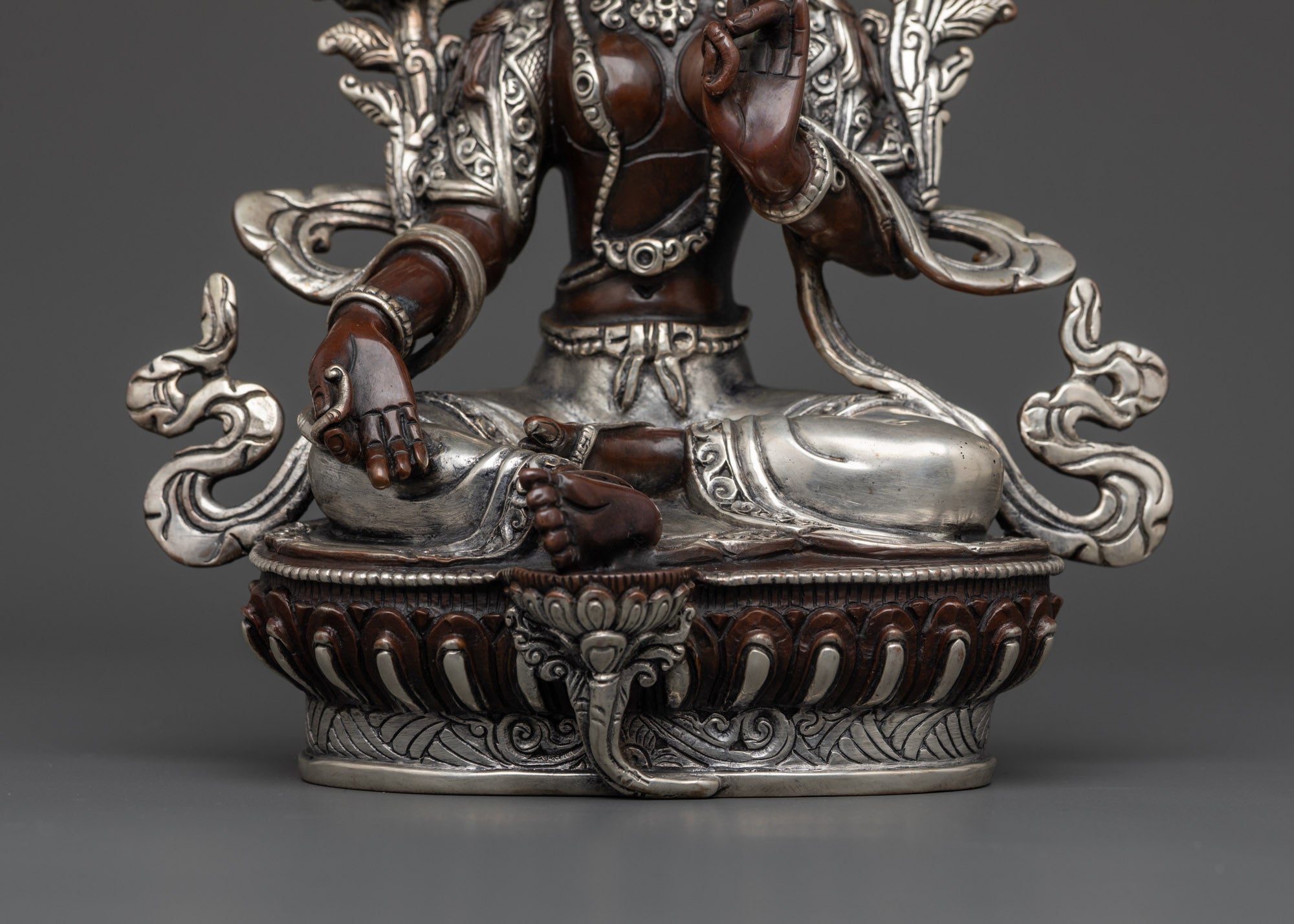 Nepalese Green Tara Goddess – Handcrafted Tibetan Buddhist Statue