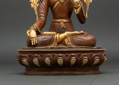 Yuthok Yonten Gonpo Statue – Tibetan Healing Master from Nepal