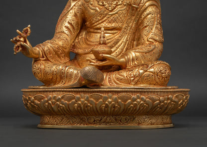Sacred Guru Padmasambhava Statue – Handicrafted Buddhist Art