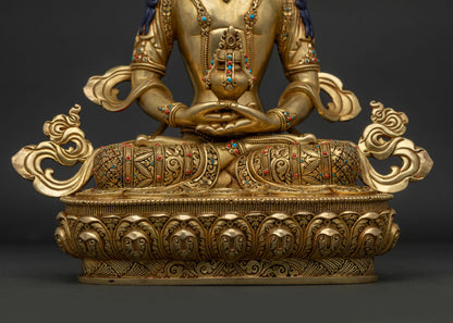Amitayus Statue | Buddhist Altar & Meditation Art