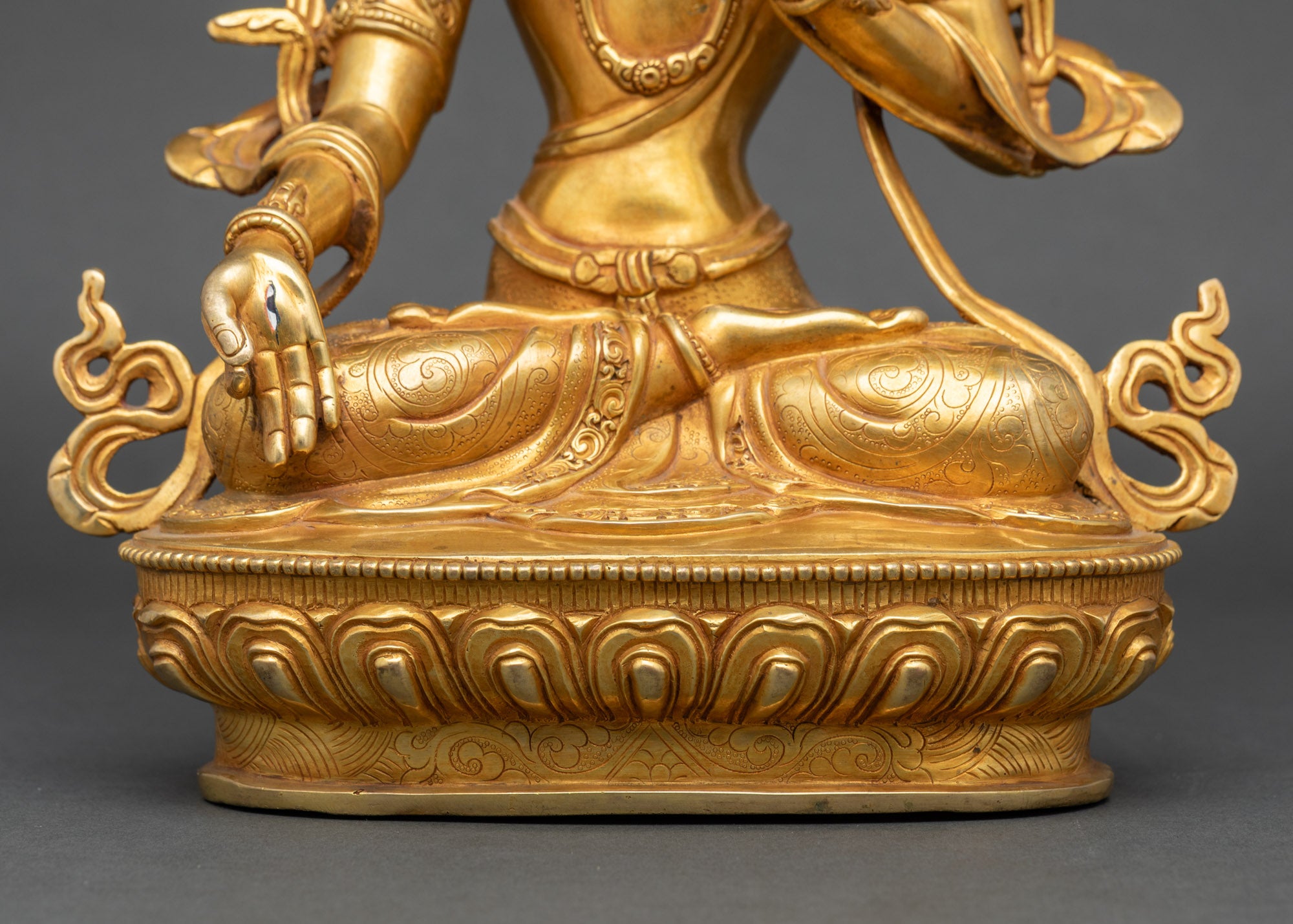 White Tara Altar Statue | Handcrafted Nepalese Sculpture