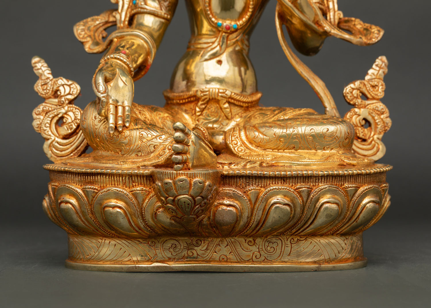 Green Tara Statue