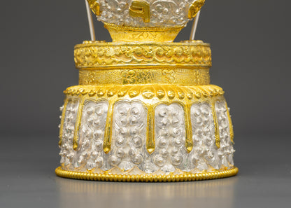 Handcrafted Himalayan Kapala for Spiritual Practice