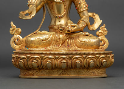 Authentic Vajrasattva Statue | Nepalese Ritual & Altar Decor