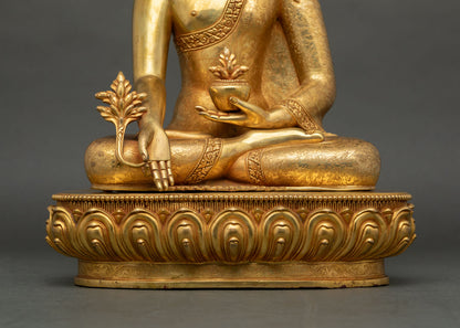 Premium Bhaisajyaguru Statue | Spiritual Healing Sculpture