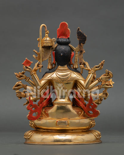 Chundi Statue | Vajrayana Buddhist Deity of Protection