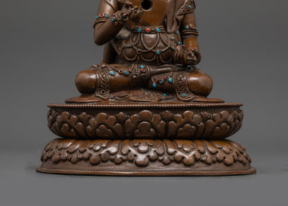 Tibetan Vajrasattva and Consort – Handcrafted Yab-Yum Statue