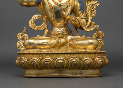 Handcrafted Manjushri Statue | Buddhist Symbol of Supreme Wisdom
