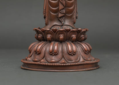 Oxidized Little Buddha Statue | Buddhist Zen Decor