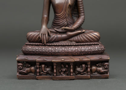 Shakyamuni Buddha Statue | Authentic Himalayan Buddhist Sculpture