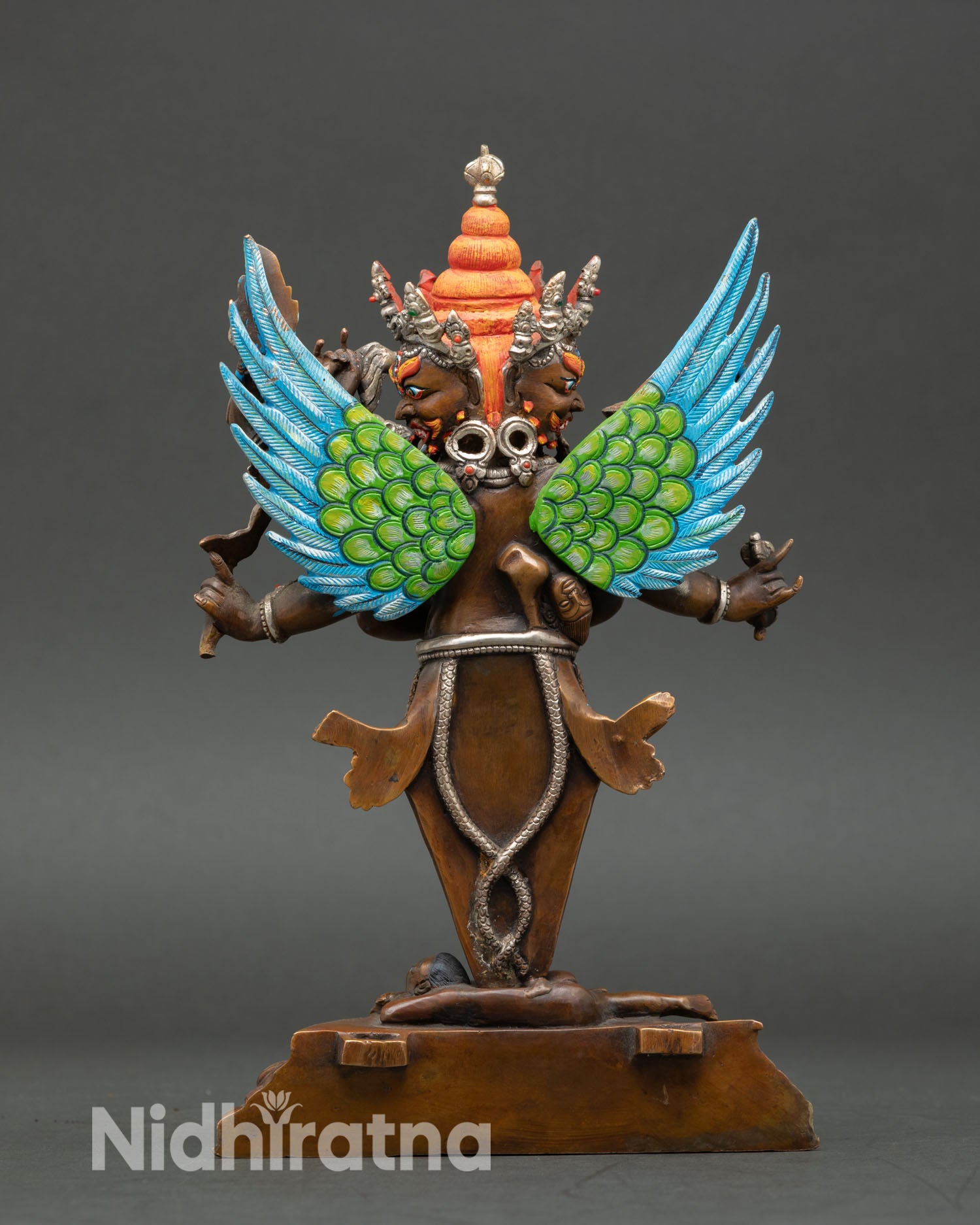 Vajrakilaya Statue for Altar – Sacred Buddhist Ritual Sculpture