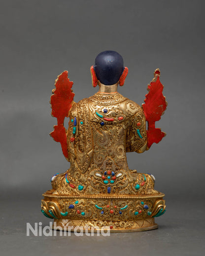 Tsongkhapa and Two Disciples Set – Luminous Wisdom Handmade Statue