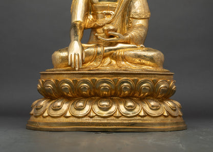 Buddha Shakyamuni Statue | Historical Sangye Meditation Figurine
