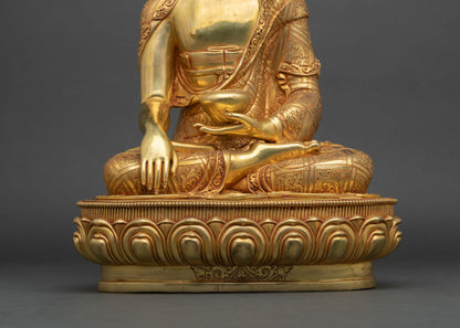 Buddha Shakyamuni Sculpture | Handmade in Nepal