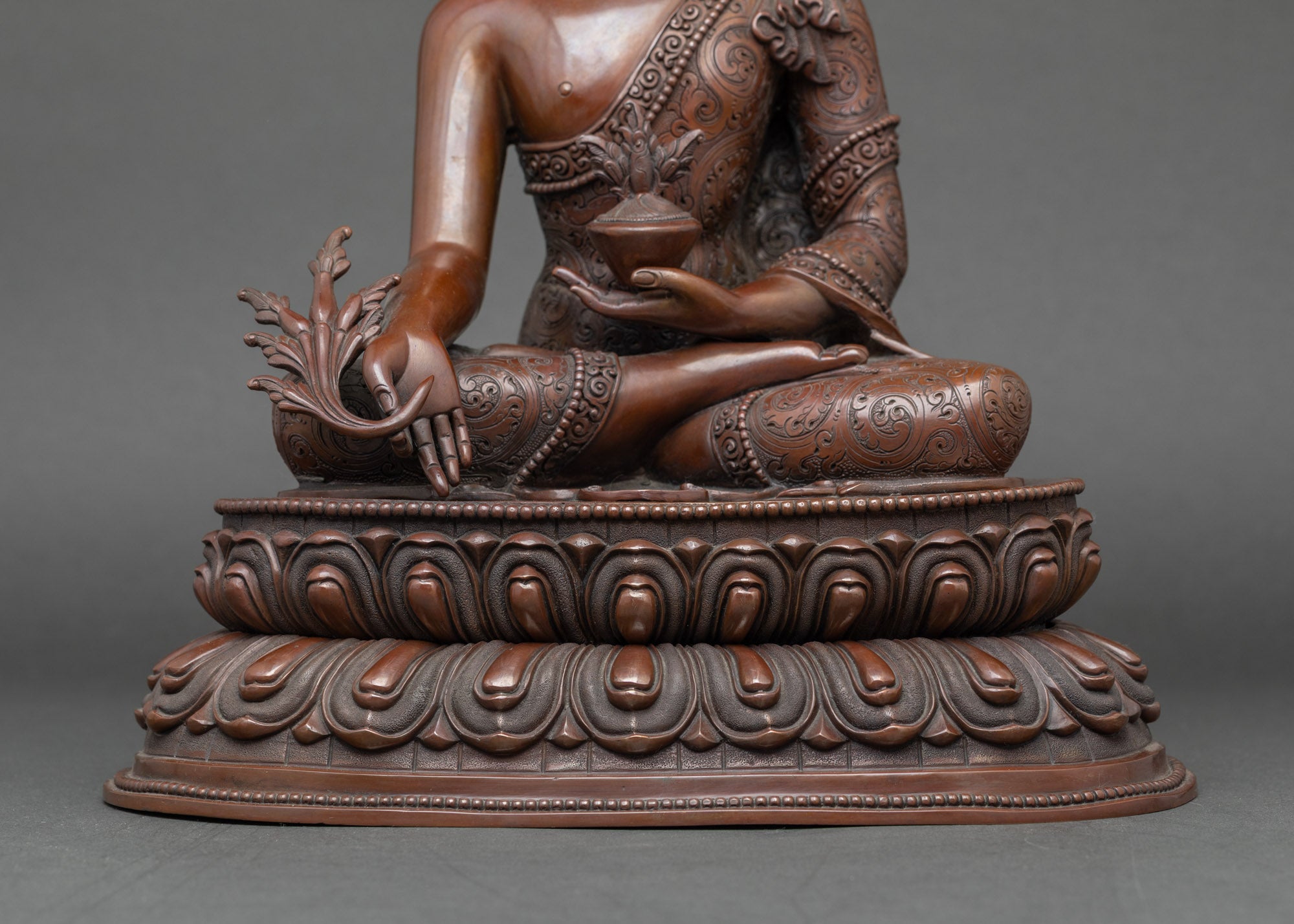 Medicine Buddha Sculpture | Nepalese Artisan Craftwork