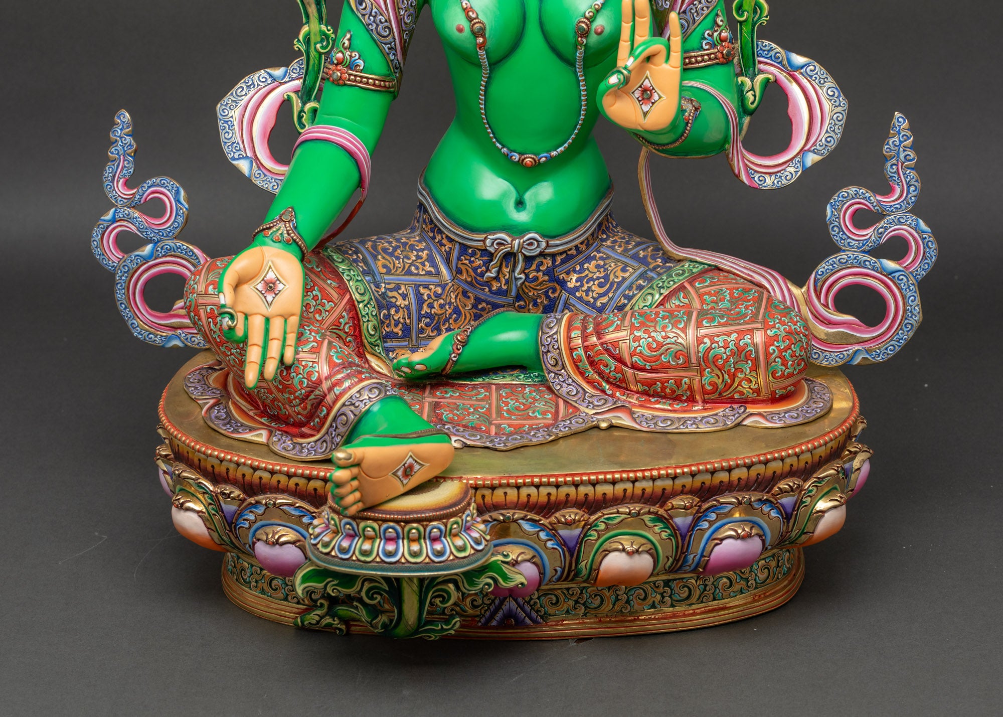 Colorful Jetsun Dolma Statue | Bring Blessings and Positive Energy