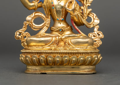 Himalayan Manjushri Statue 