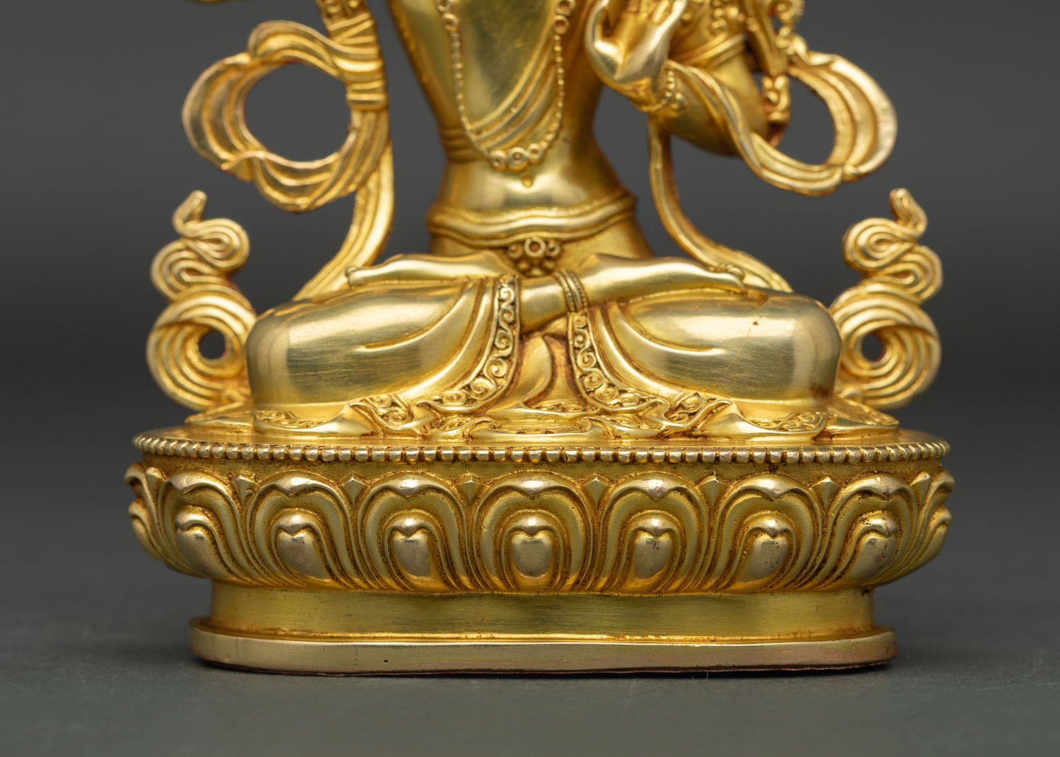 Handmade Manjushri Statue | Sacred Nepalese Artwork