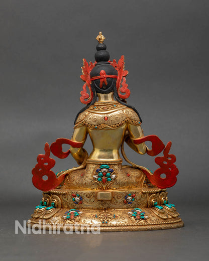 Vajrasattva Sculpture – Sacred Deity of Karma Purification