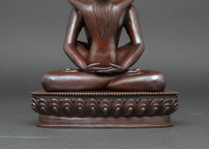 Samantabhadra Yab Yum Statue | Primordial Buddha Himalayan Sculpture