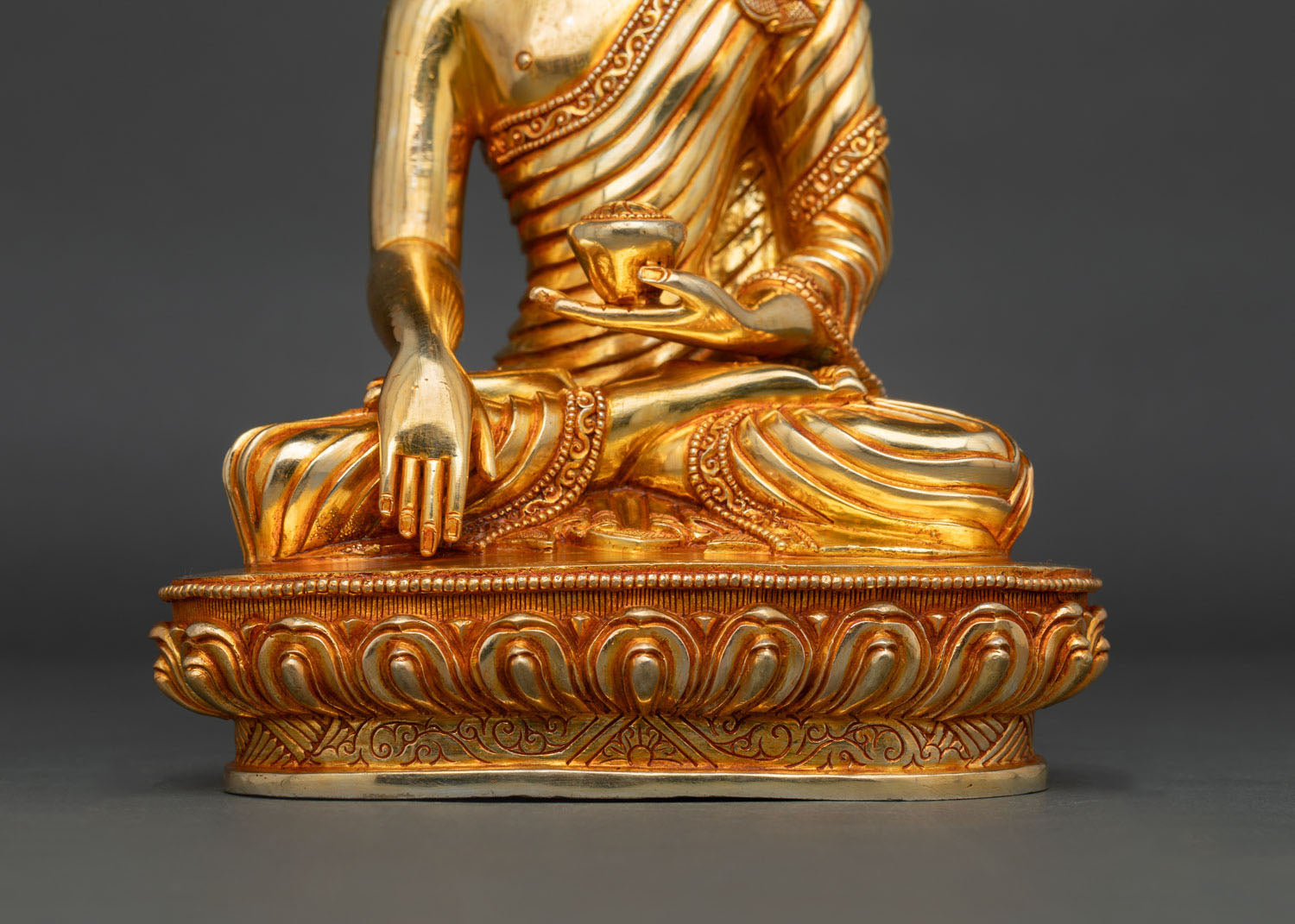 Sacred Shakyamuni Buddha Figurine | Meditation Altar Statue