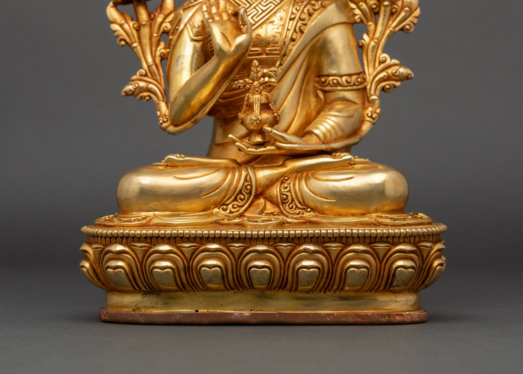 Buddhist Tsongkhapa Statue for Discipline and pure Insight