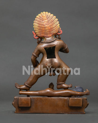 Black Dzambhala Statue