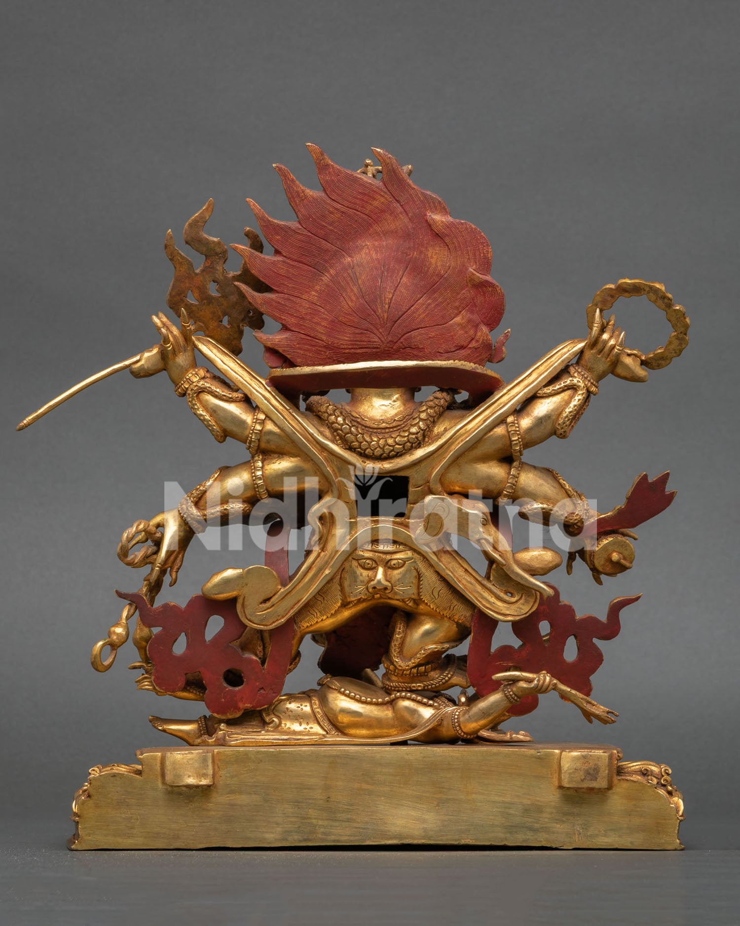 Six-Armed Mahakala Statue | Powerful Dharma Protector