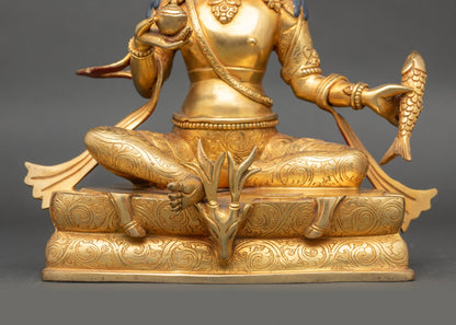 Handmade Set of Tilopa and Naropa Statue for Spiritual Practice
