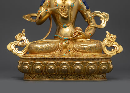 Manifest Spiritual Cleansing with Vajrasattva Statue | Nepalese Artwork