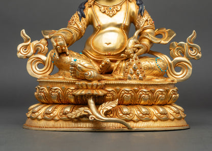 Dzambhala Statue- Powerful Buddhist Deity of Wealth and Prosperity