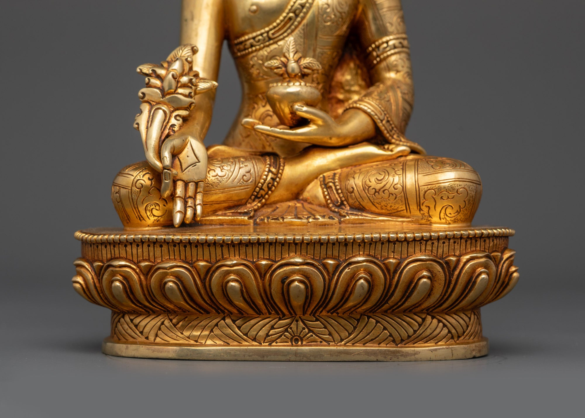 Bhaisajyaguru Statue | Spiritual Healing and Wellness for Home Altars