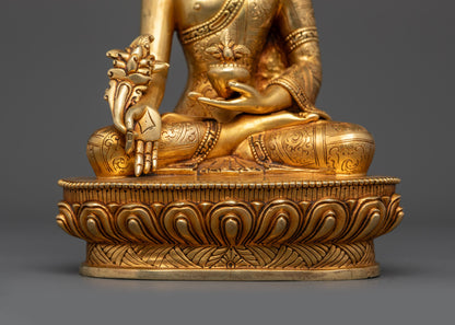 Bhaisajyaguru Statue | Spiritual Healing and Wellness for Home Altars
