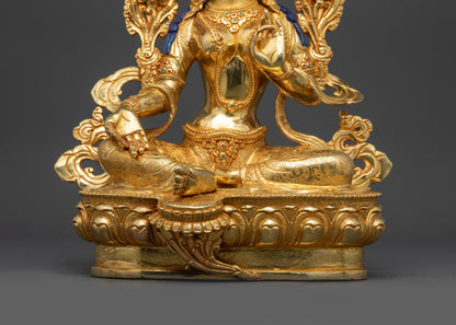 Green Tara Statue