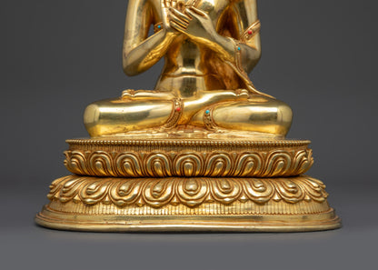 Suvarnabhadra Vimala Buddha Statue | Traditional Nepali Craftsmanship