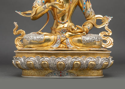 Handcrafted Dorje Sempa Statue | Tibetan Karma Purification Buddha