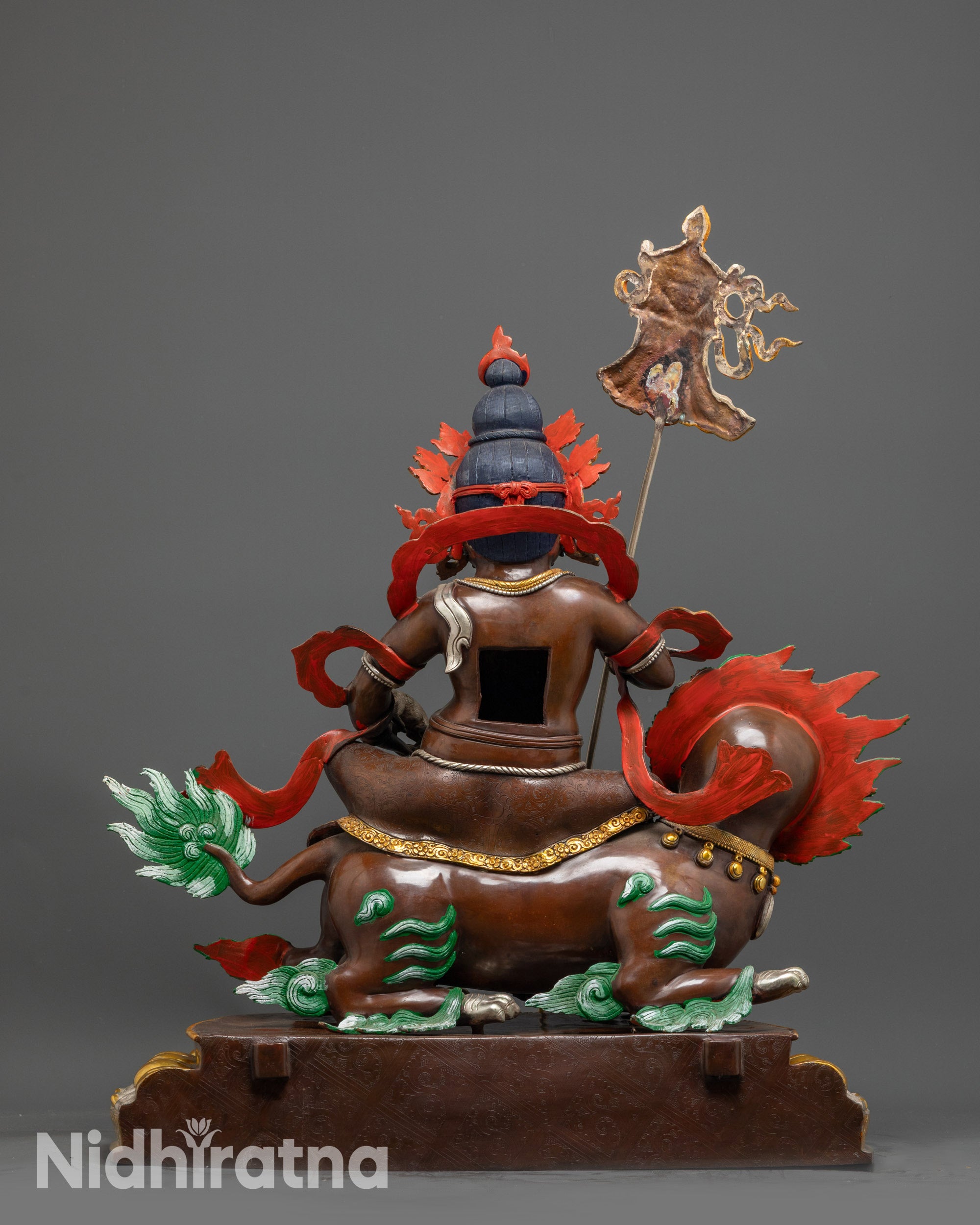 Tibetan Namtoshe Statue | Vaishravana Guardian King of Wealth Sculpture