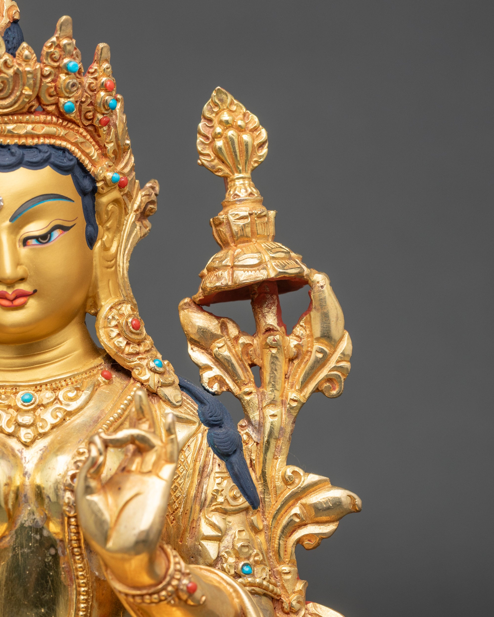 The Twenty-One Emanations of Tara – Complete 21 Tara Statue Set